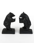 Cast Iron Bear Bookends - Set of Two