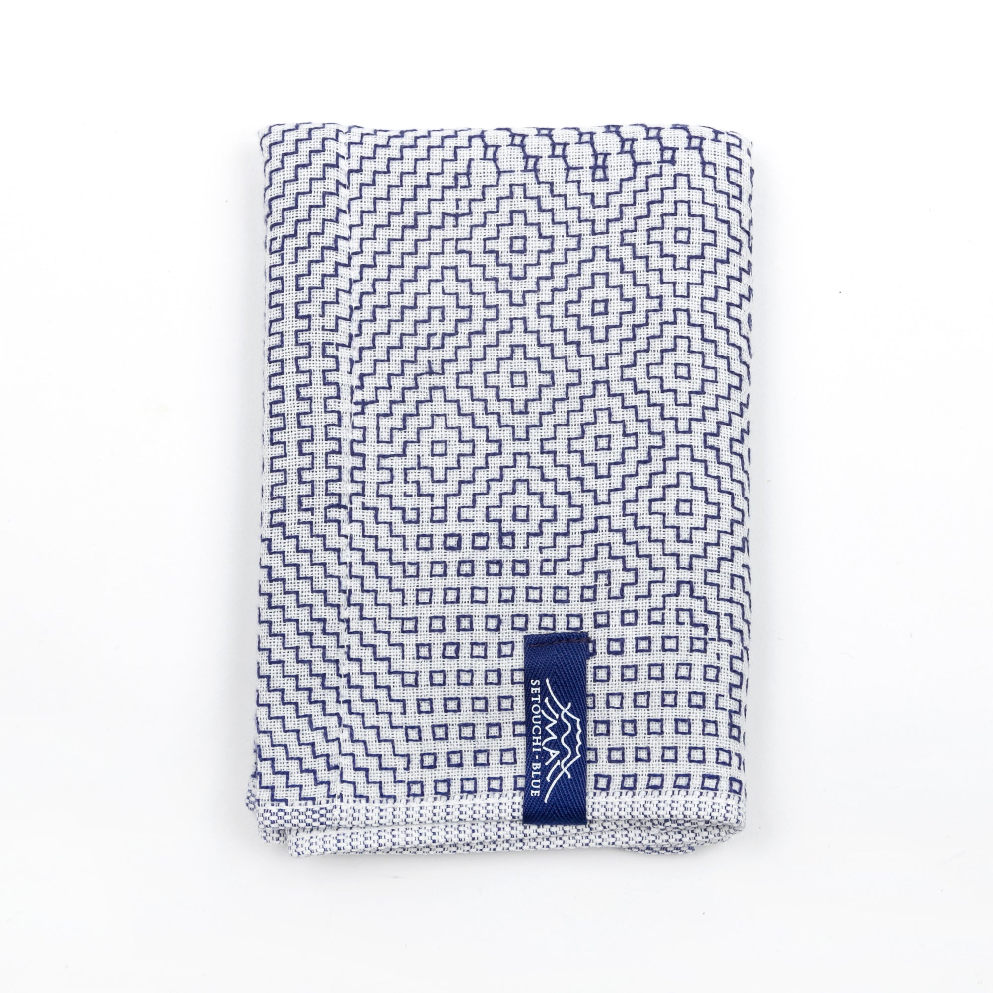 Sashiko Blue Kitchen Wash Towels