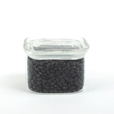 Pebbly Glass Canisters
