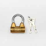 abloy brass padlock short shackle