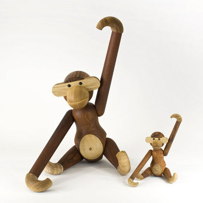 Kay Bojesen Teak Monkey