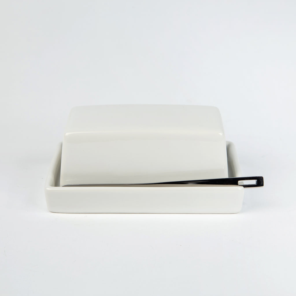 Butter Dish with Knife