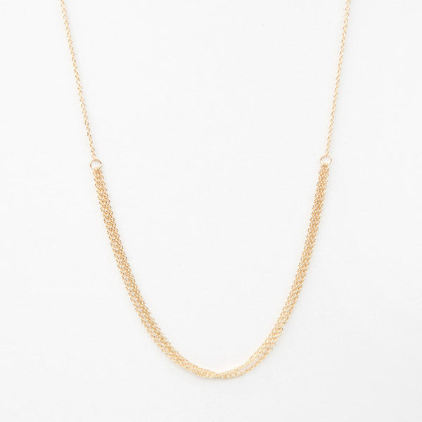 Carla Caruso - Horizontal Tassel Chain Necklace