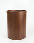 Molded Ply Wastebasket with Lid - Small
