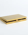 Japanese Brass Card Case - Box Style