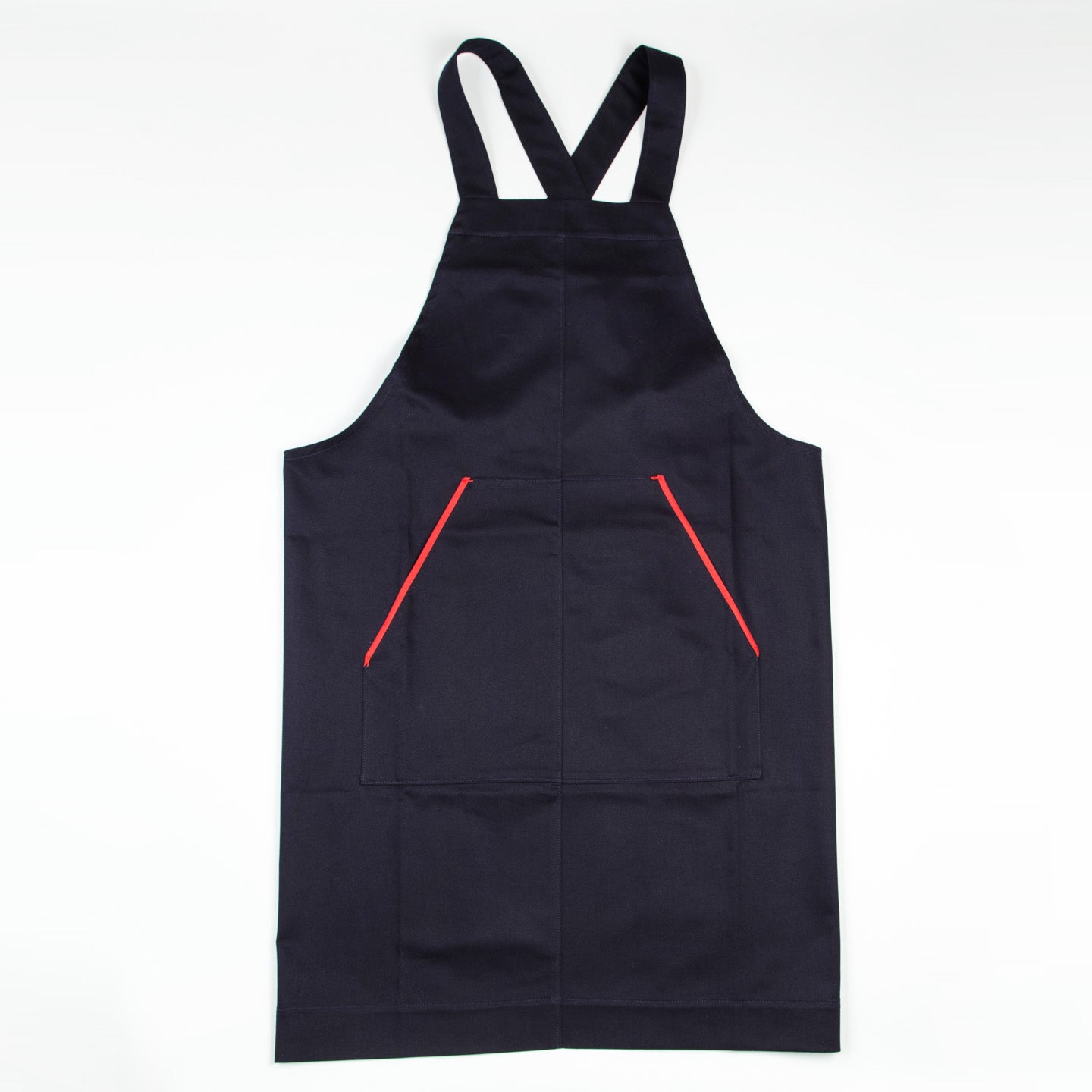 adam arnold kitchen apron navy