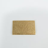 Japanese Brass Card Case - Slim Style