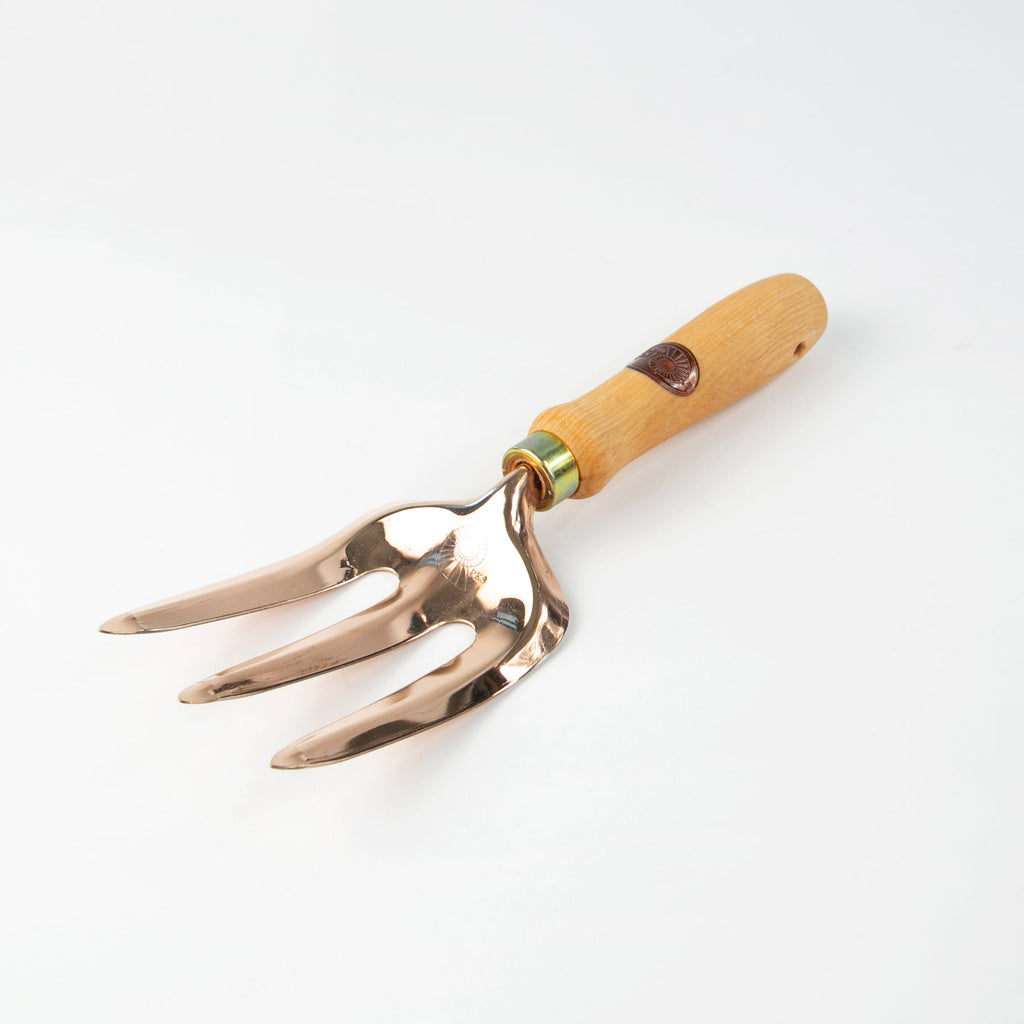 bronze garden hand fork