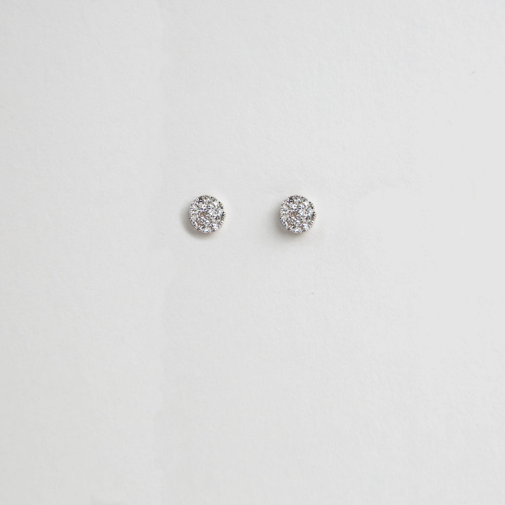 Liven Co. - Pavé Disc Earring Collection