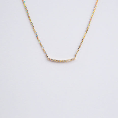 Liven Co. - Mini Curved Bar Necklaces
