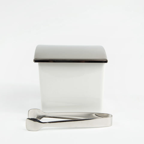 Stoneware Serving Containers - Square with Tongs