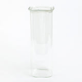 Pebbly Glass Canisters