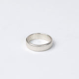 Black Barc - Square Round Band - Sterling Silver